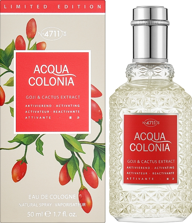 Maurer & Wirtz 4711 Acqua Colonia Goji & Cactus Extract - Eau de Cologne — Bild N2