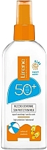 Baby-Sonnenmilch mit Vanillegeschmack SPF 50 - Lirene Kids Sun Protection Milk SPF 50 — Bild N1