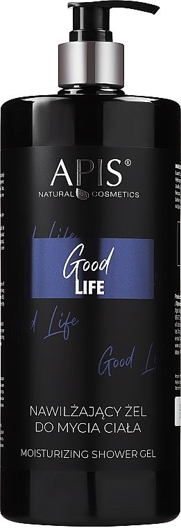 Feuchtigkeitsspendendes Duschgel mit Hyaluronsäure und Aloe Vera - Apis Professional Good Life — Foto N3