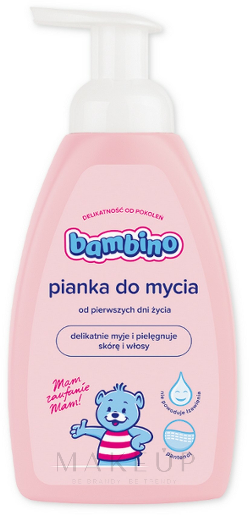 2in1 Waschschaum für Haar und Körper für Kinder und Neugeborene - NIVEA Bambino — Bild 500 ml