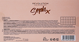 Lidschatten-Palette mit 18 Farben - Makeup Revolution X Soph Super Spice Eyeshadow Palette — Bild N3