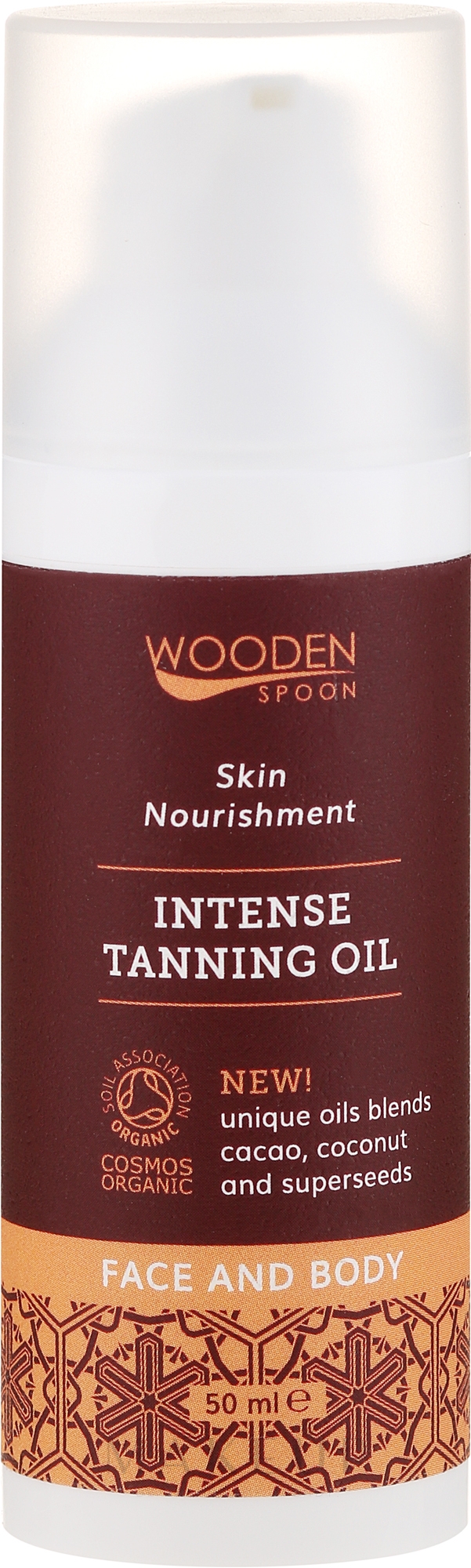Intensives Bräunungsöl für Gesicht und Körper - Wooden Spoon Intense Tanning Oil — Bild 55 ml