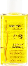 Düfte, Parfümerie und Kosmetik Hautpflege- und Massageöl mit Jojoba kaltgepresst - Apeiron Jojoba Oil Pure