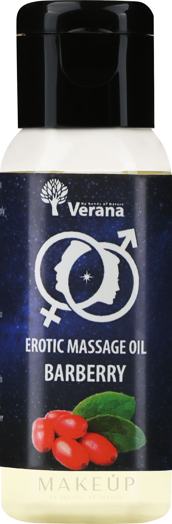 Öl für erotische Massage Berberitze - Verana Erotic Massage Oil Barberry  — Bild 30 ml