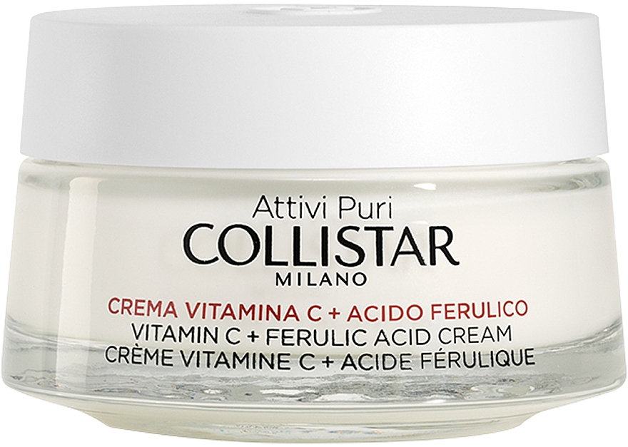 Gesichtscreme mit Vitamin C und Ferulasäure - Collistar Attivi Puri Vitamin C + Ferulic Acid Cream — Bild N1
