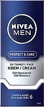 Düfte, Parfümerie und Kosmetik Feuchtigkeitsspendende After Shave Creme - Nivea For Men After Shave Cream