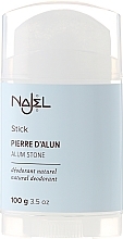 Düfte, Parfümerie und Kosmetik Natürlicher Deostick Alaunstein - Najel Alumstone Deodorant Stick