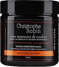 Düfte, Parfümerie und Kosmetik Tonisierende und regenerierende Haarmaske gegen Gelb- und Graustich - Christophe Robin Shade Variation Care