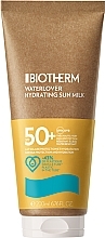 Feuchtigkeitsspendende Sonnenschutzmilch für Körper und Gesicht SPF 50+ - Biotherm Waterlover Hydrating Sun Milk SPF 50 — Bild N1