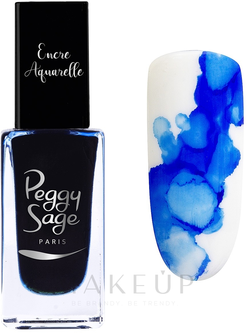 Aquarelltinte - Peggy Sage Nail Watercolour Ink — Bild Blue