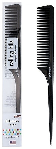 Haarkamm - Rolling Hills Hair Comb Black — Bild N1