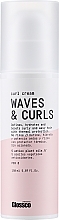 Haarcreme leichte Fixierung - Glossco Waves & Curls Cream — Bild N1