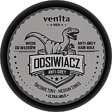 Düfte, Parfümerie und Kosmetik Haarwachs - Venita Men Anti-Grey Darkening Hair Wax Medium Tones