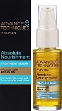 Ulta nährendes Haarserum mit marokkanischem Arganöl - Avon Advance Techniques Absolute Nourishment Treatment Serum — Bild N2