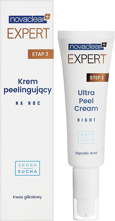 Creme-Peeling für trockene Haut - Novaclear Expert Step 3 Ultra Pell Cream Night Dry Skin — Bild N2