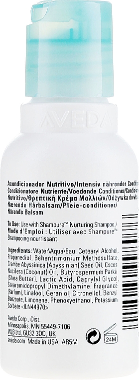 Haarspülung mit Krambeöl - Aveda Shampure Nurturing Conditioner — Bild N2