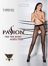 Düfte, Parfümerie und Kosmetik Erotische Strumpfhose mit Ausschnitt Tiopen 022 20 Den black - Passion