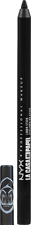 Wasserfester Eyeliner - NYX Professional Makeup La Casa De Papel Liner Stick — Bild N7