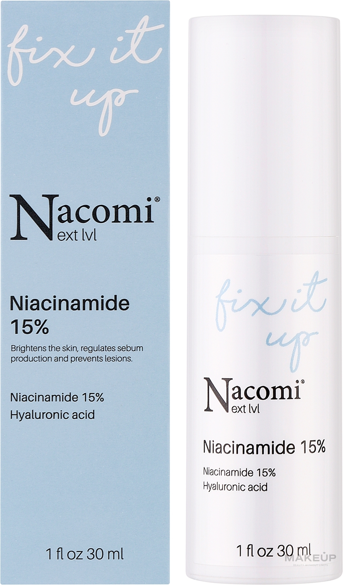 Gesichtsserum mit 15% Niacinamid - Nacomi Next Level Niacinamide 15% — Bild 30 ml