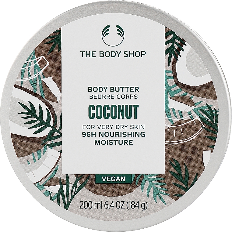 Pflegende Körperbutter mit Kokosnuss - The Body Shop Coconut Body Butter Vegan — Bild N2