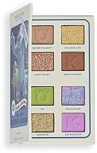 Lidschatten-Palette - Makeup Revolution X Monsters University Card Palette Mike & Sulley Scare — Bild N2