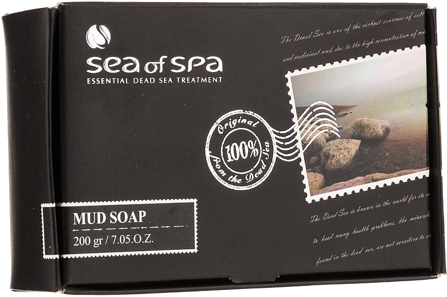 Schlamm-Seife - Sea of Spa Dead Sea Health Soap Black Mud Soap — Foto N5