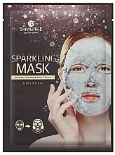 Düfte, Parfümerie und Kosmetik Reinigende Tuchmaske für das Gesicht mit Aktivkohle - Shangpree Sparkling Mask