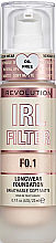 Düfte, Parfümerie und Kosmetik Foundation - Makeup Revolution IRL Filter Longwear Foundation