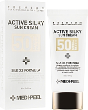 Düfte, Parfümerie und Kosmetik Sonnenschutzcreme - Medi Peel Active Silky Sun Cream SPF50+ /PA+++