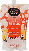 Cremige Flüssigseife mit Milchproteinen - Dolce Vero Vanilla Milk — Bild N1