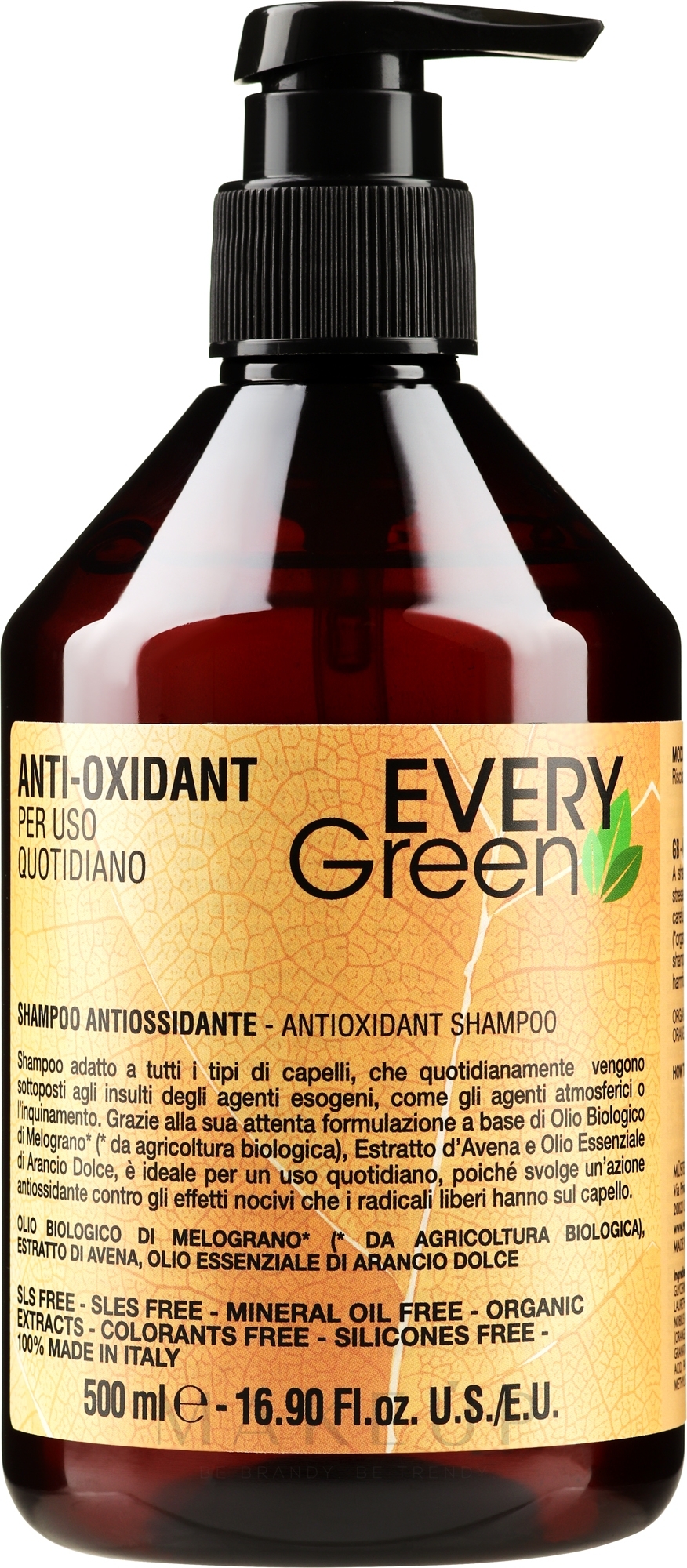 Tägliches antioxidatives Shampoo - Dikson EG Anti-Oxidant — Bild 500 ml