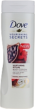 GESCHENK! Körperlotion mit Kakaobutter und Hibiskus - Dove Nourishing Secrets Nurturing Ritual Cacao Butter And Hibiscus Body Lotion — Bild N1