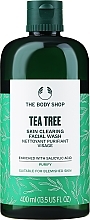 Waschgel für das Gesicht - The Body Shop Tea Tree Skin Clearing Facial Wash 91% Natural Origin — Bild N2