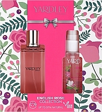 Düfte, Parfümerie und Kosmetik Yardley English Rose - Duftset (Eau de Toilette 50ml + Körperspray 50ml) 