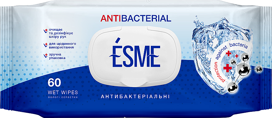 Antibakterielle Feuchttücher - Esme Antibacterial Wet Wipes — Bild N2
