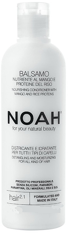 Nährende Haarspülung mit Mango und Reisproteinen für alle Haartypen - Noah — Bild N1