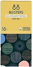 Düfte, Parfümerie und Kosmetik Tampons mit Applikator 16 St. - &Sisters Eco-Applicator Tampons Light