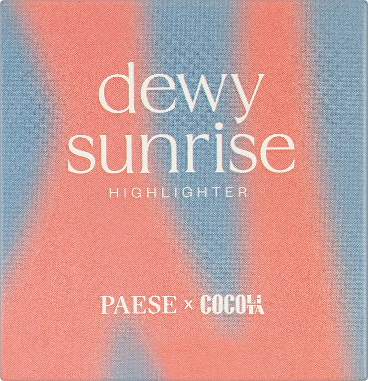 Highlighter - Paese Dewy Sunrise Highlighter — Bild N2