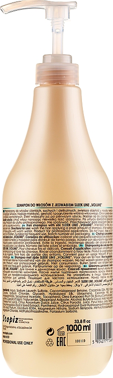 Shampoo für mehr Haarvolumen - Stapiz Sleek Line Volume Shampoo — Bild N4