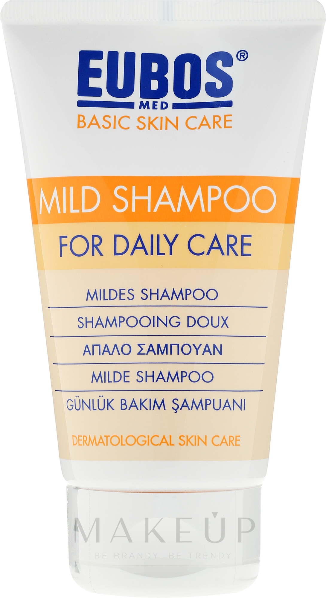 Nährendes Shampoo für trockenes Haar - Eubos Med Basic Skin Care Mild Shampoo — Bild 150 ml
