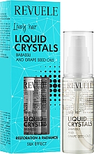 Flüssige Haarkristalle mit Babassu- und Traubenkernöl - Revuele Lively Hair Liquid Crystals With Babassu and Grape Seed Oils — Bild N2