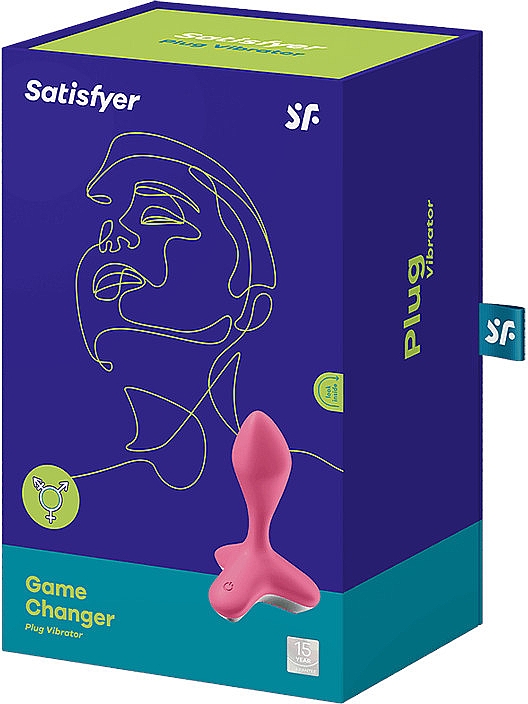 Analplug mit Vibration rosa - Satisfyer Game Changer — Bild N1