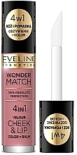 Düfte, Parfümerie und Kosmetik Tönung für Lippen und Wangen - Eveline Cosmetics Wonder Match