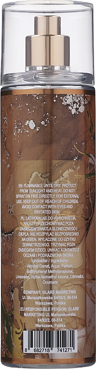 Sorvella Perfume Amore Body Mist - Parfümiertes Körperspray — Bild N2
