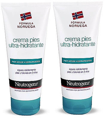 Set - Neutrogena Norwegian Formula Nourishing Foot Cream (f/cr/2x100ml) — Bild N1