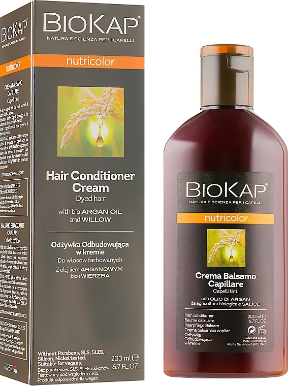 Conditioner für gefärbtes Haar - BiosLine Biokap Nutricolor — Bild N4