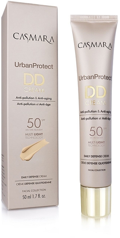 Schützende DD-Creme - Casmara Urban Protect DD SPF50 — Bild N1