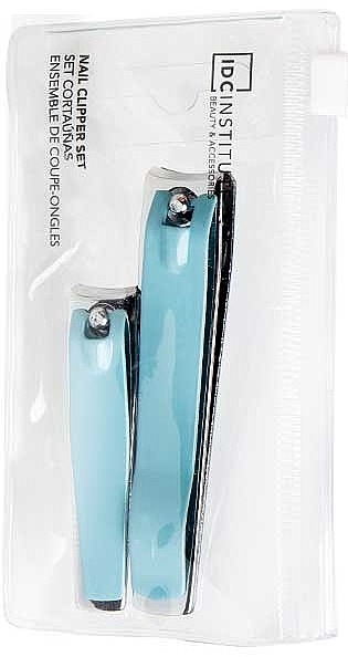 Set türkis - IDC Institute Nail Clipper Set (n/clipper/2pcs) — Bild N1