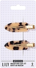 Haarspangenset 2 St. - Sister Young Lily Light Leopard Print  — Bild N1