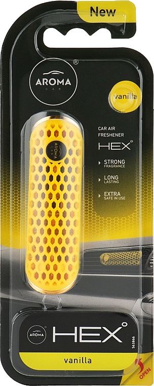 Auto-Lufterfrischer Vanille - Aroma Car Hex — Bild N1